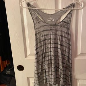 Mud shirt gray white